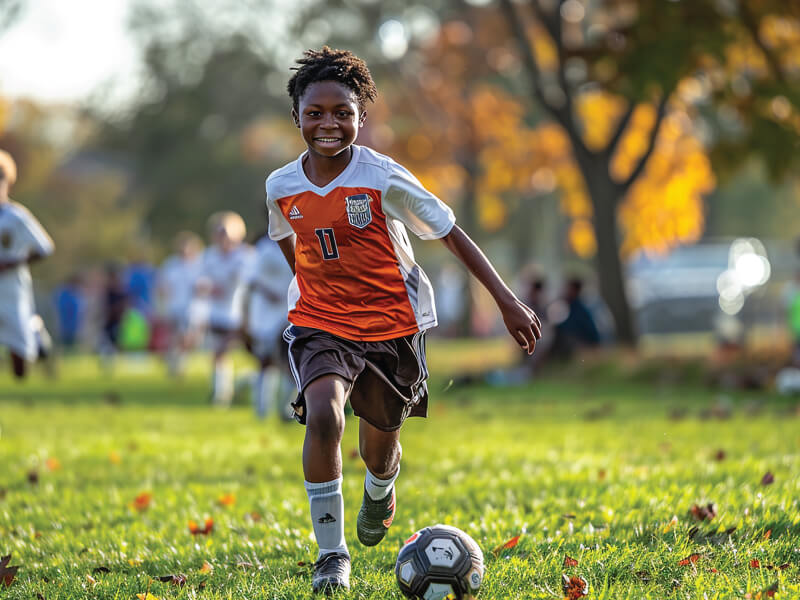 Child Helped With Sports Tour
